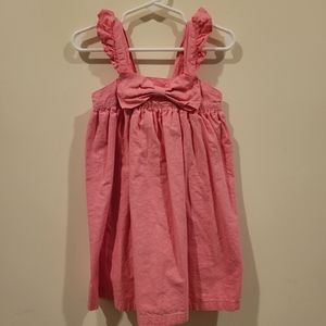 Ruffle Butts 4T Bow Dress Pink